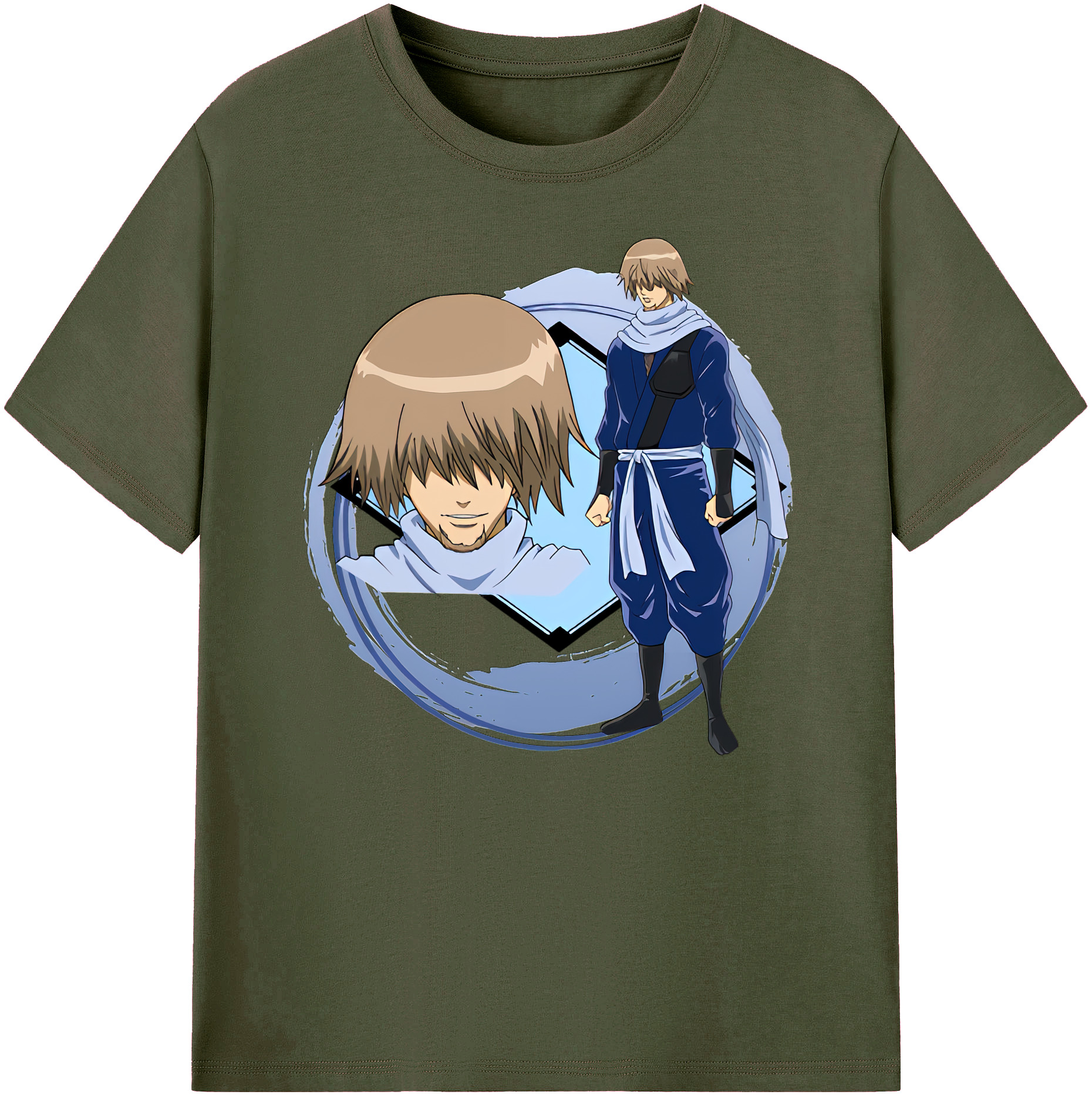 （画像用） ぎんたま 坂田銀時（さかたぎんとき） 神楽 志村新八（しむら しんぱち） GINTAMA Sakata Gintoki Kagura Shimura Shinpachi 綿100％ メンズ半袖Tシャツ｜肌触りやわらか＆通気性